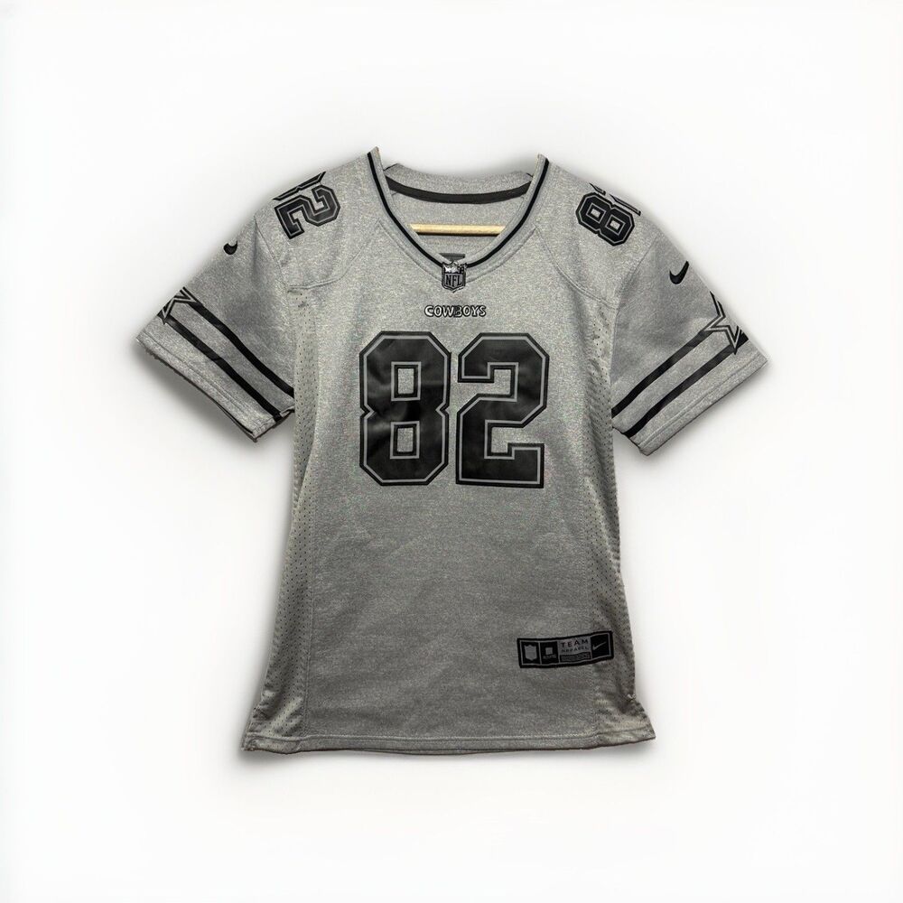 Nike Dallas Cowboys Jason Witten #82 Gridiron Gray Jersey XXL 60 NFL